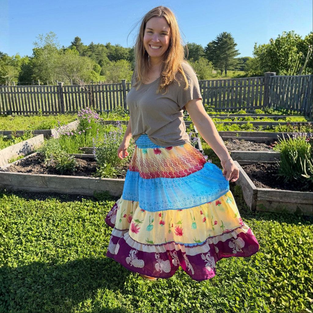Limited Edition: Woodstock Dreams Fiesta Sunset Skirt