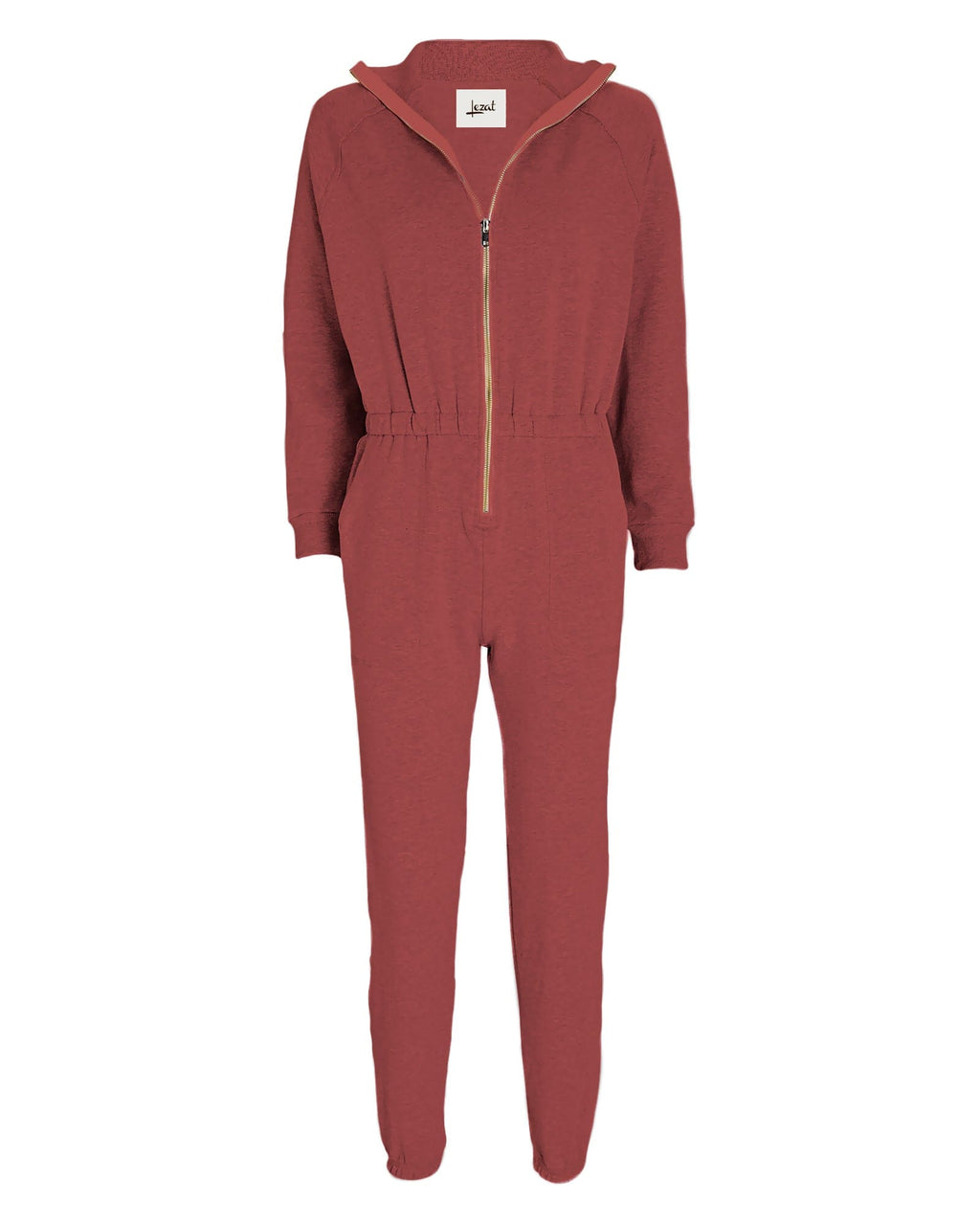Restore Soft Terry Jumpsuit - Marsala